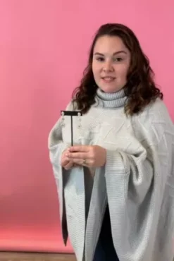 Cubic Zirconia Halo Triple Teardrop Earrings -Kelly Shop 1EZ3343 408x613