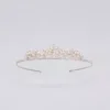 Rose Gold Crystal Flower Girl Tiara