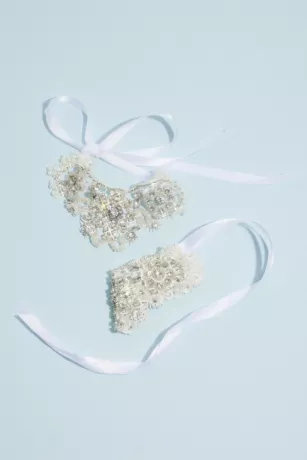 Draping Rhinestone And Pearl Shoe Jewelry 3 Draping Rhinestone And Pearl Shoe Jewelry - Image 3