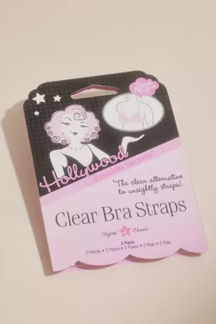 Clear Convertible Bra Straps 1 Clear Convertible Bra Straps