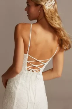 Halter Keyhole Lace Dress With Lace-Up Back -Kelly Shop 650711 MSOFTWHITE DBSTU PROD12 V2 132