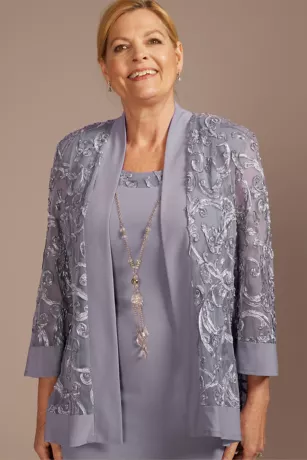 Short Embroidered Soutache Jacket Dress 3 Short Embroidered Soutache Jacket Dress - Image 3