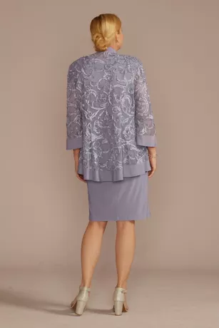 Short Embroidered Soutache Jacket Dress 2 Short Embroidered Soutache Jacket Dress - Image 2