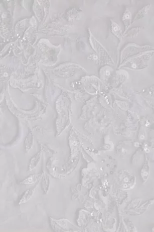 High Neck Long Sleeve Illusion Wedding Dress 4 High Neck Long Sleeve Illusion Wedding Dress - Image 4