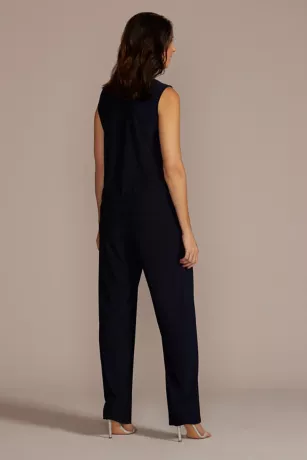 Burnout Velvet Three Piece Pantsuit 5 Burnout Velvet Three Piece Pantsuit - Image 5