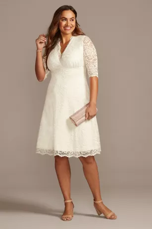 Wedding Belle Short Plus Size Dress 1 Wedding Belle Short Plus Size Dress