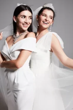 Cuffed Off-the-Shoulder Stretch Crepe Jumpsuit -Kelly Shop DB3230 1 PDP Crop JUN25 1920x2880