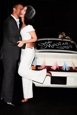 Cuffed Off-the-Shoulder Stretch Crepe Jumpsuit -Kelly Shop DB3230 PDP Crop JAN12 1920x2880