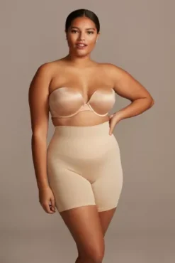 Maidenform Mid Rise Upper Thigh Shapewear Shorts -Kelly Shop DM2550 MNUDE LING OM PROD12 022