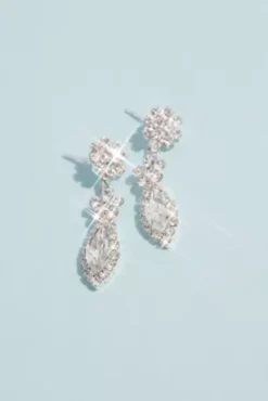 Mixed Crystal Quinceanera Matching Jewelry Set -Kelly Shop DMJ17884E MSILVER JWLY PROD5 4