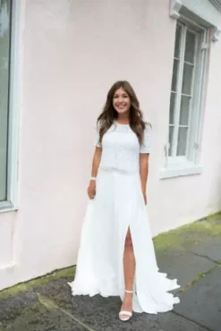 Chiffon Wedding Separates Circle Skirt -Kelly Shop DS150827 1 PDP Crop JUN23 1920x2880