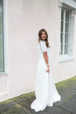 Chiffon Wedding Separates Circle Skirt -Kelly Shop DS150827 4 PDP Crop JUN23 1920x2880