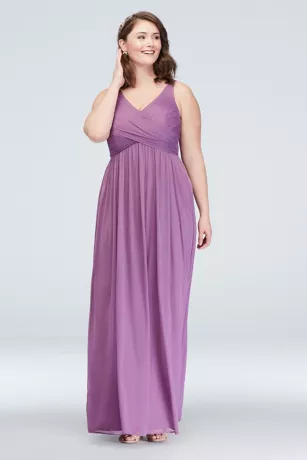 Long Mesh Dress With Cowl Back Detail 5 Long Mesh Dress With Cowl Back Detail - Image 5