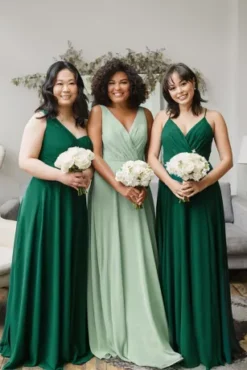 V-Neck Tank Full Skirt Bridesmaid Dress -Kelly Shop F20228 PDP Crop JUNE15 1920x2880