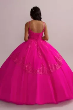 Corded Lace Quince Ball Gown With Bolero -Kelly Shop FR2112 MBEGONIA QUINCE PROD7 10904