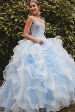 Two-Piece Embellished Lace Quince Gown -Kelly Shop FR2205 1 PDP Crop JAN21 1920x2880