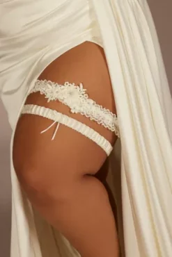 Plus Size Soft Flower Garter Set -Kelly Shop GTR71057EW MIVORY GIFTS PROD4 040