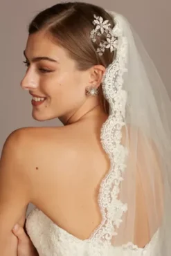 Crystal And Bead Floral Hair Clip Set -Kelly Shop H1062 MSILVER HP OM PROD12 002