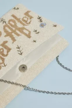 Happily Ever After Allover Beaded Clutch -Kelly Shop HBLILY MIVORY HB PROD12 007