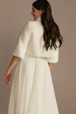 Faux Fur Open-Front Collared Jacket -Kelly Shop HQ06W42 MIVORY BR OTWR PROD4 088