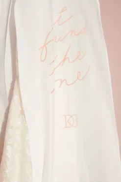 I Found The One Garment Bag -Kelly Shop IFOUNDTHEONEGB WHITE GB PROD10 009