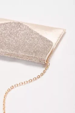 Crystal Flap Envelope Clutch -Kelly Shop OMZ0391 MGOLD HB PROD11 003
