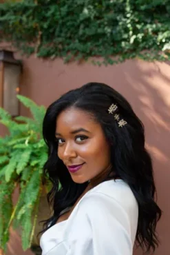 Flutter Sleeve Stretch Satin Dress With Ruffle Hem -Kelly Shop SDWG0825 3 PDP Crop JUN23 1920x2880