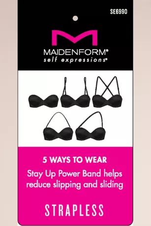 Maidenform Stay Put Convertible Strapless Bra 8 Maidenform Stay Put Convertible Strapless Bra - Image 8