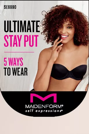 Maidenform Stay Put Convertible Strapless Bra 7 Maidenform Stay Put Convertible Strapless Bra - Image 7