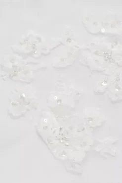 Embroidered Lace Applique Ball Gown Wedding Dress -Kelly Shop V3902 SOLIDWHITE OLEG SWATCH PROD2 005