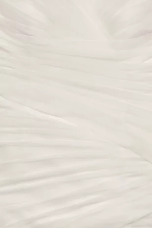 Organza Mermaid Wedding Dress With Lace-Up Back 5 Organza Mermaid Wedding Dress With Lace-Up Back - Image 5