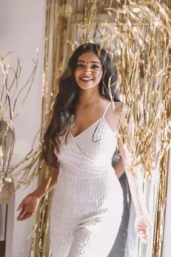 Sequin Spaghetti Strap Blouson Jumpsuit -Kelly Shop WGIN879 2 PDP Crop JUN23 1920x2880